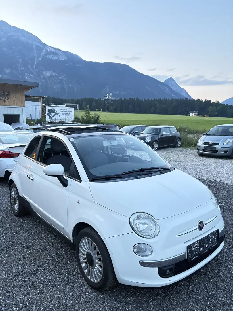 Fiat 500 1,2 Lounge Weiß - 2