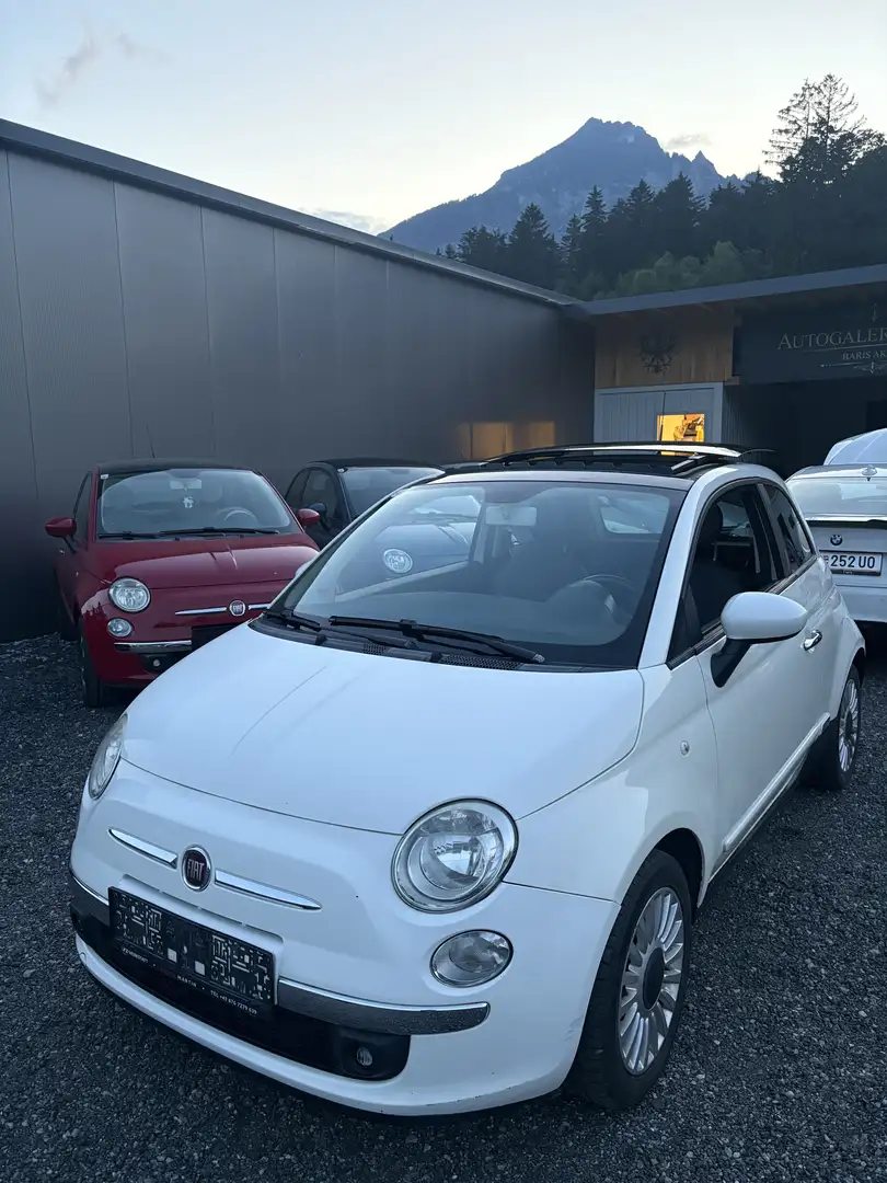 Fiat 500 1,2 Lounge Weiß - 1