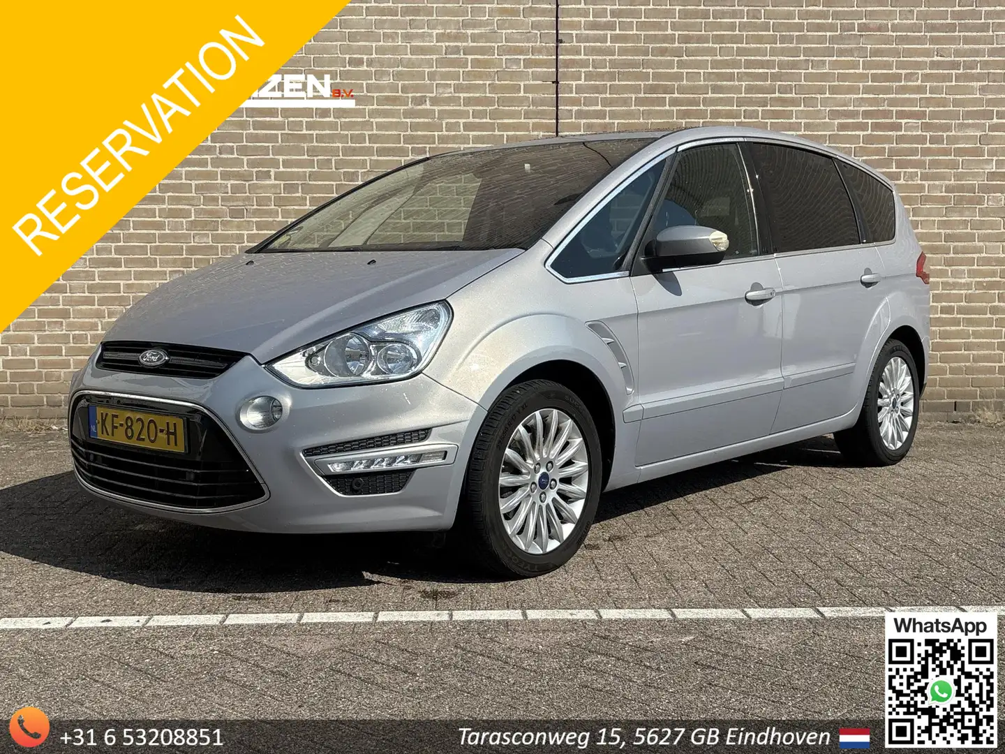 Ford S-Max 1.6 TDCi Titanium | Pano | Stoelverwarming/Ventila Grijs - 1