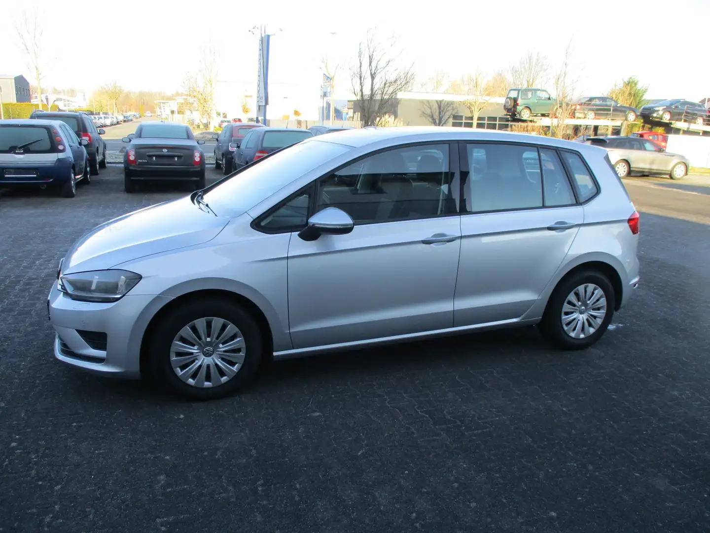 Volkswagen Golf Sportsvan Golf VII Sportsvan 1.2 Trendline Klima Scheckheft Argent - 1