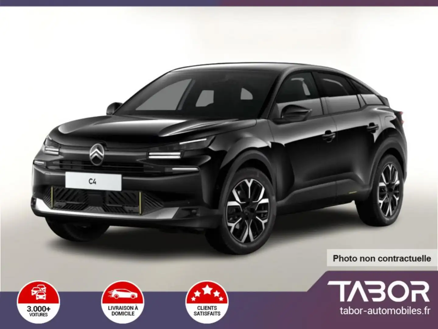 Citroen C4 1.2 MHEV 145 eDSC6 Facelift GPS Noir - 1