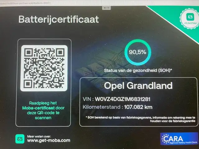 Opel Grandland X view 3