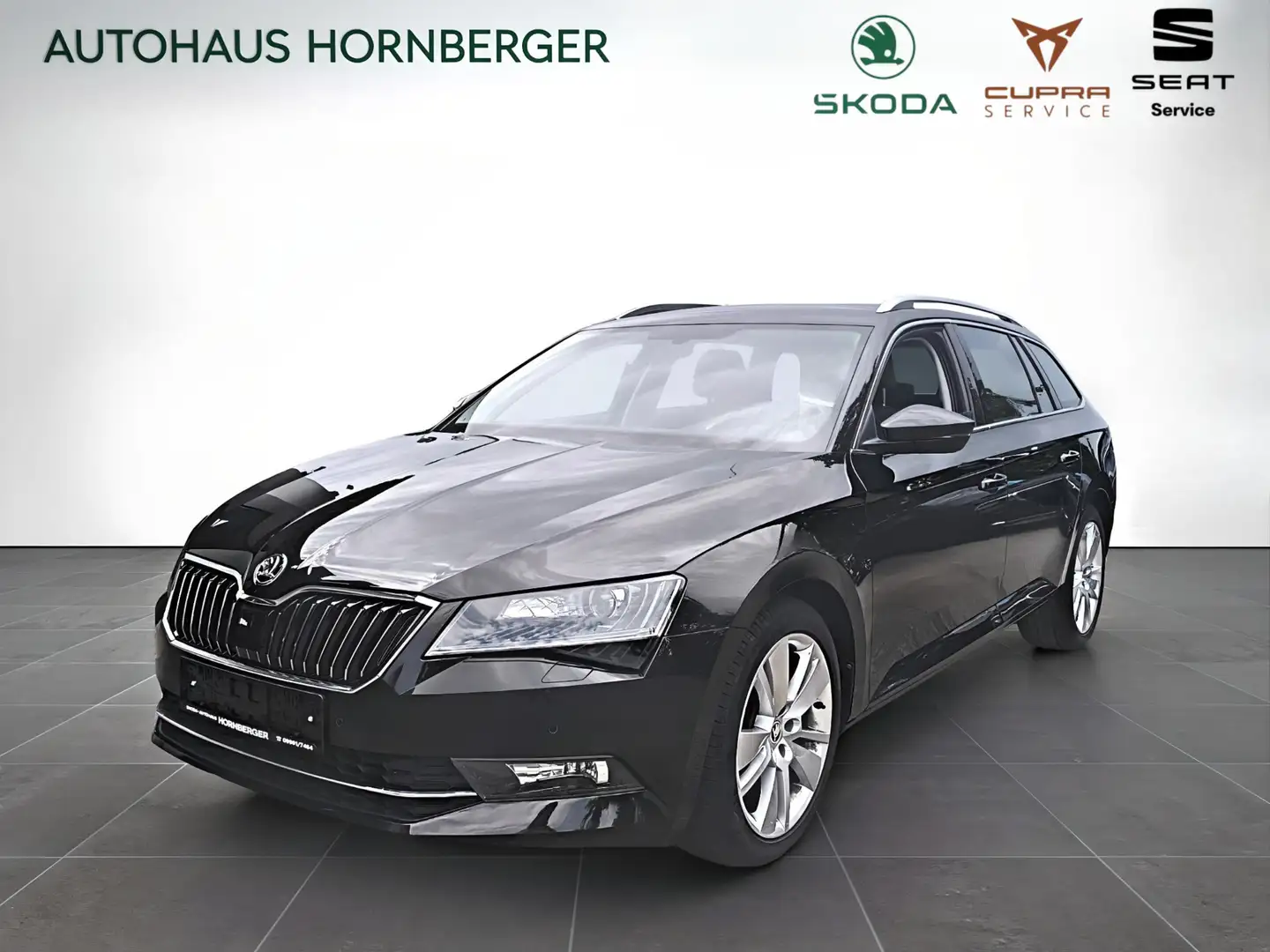 Skoda Superb Kombi Style Navi Memory18"LM Tempomat Virt.Pedal Schwarz - 1