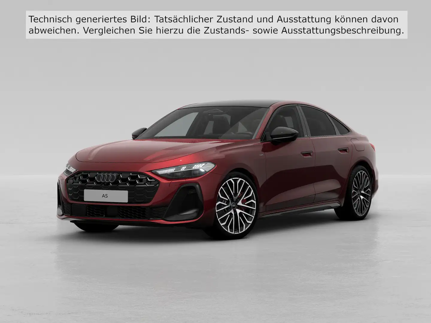 Audi A5 e-hybrid quattro S tronic Rot - 2