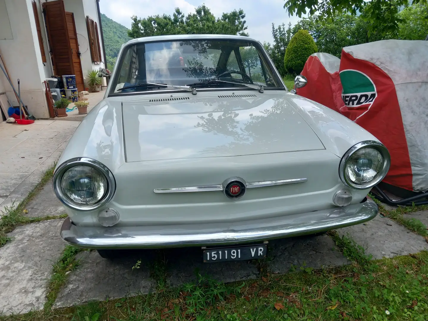 Fiat 850 coupè Blanc - 1