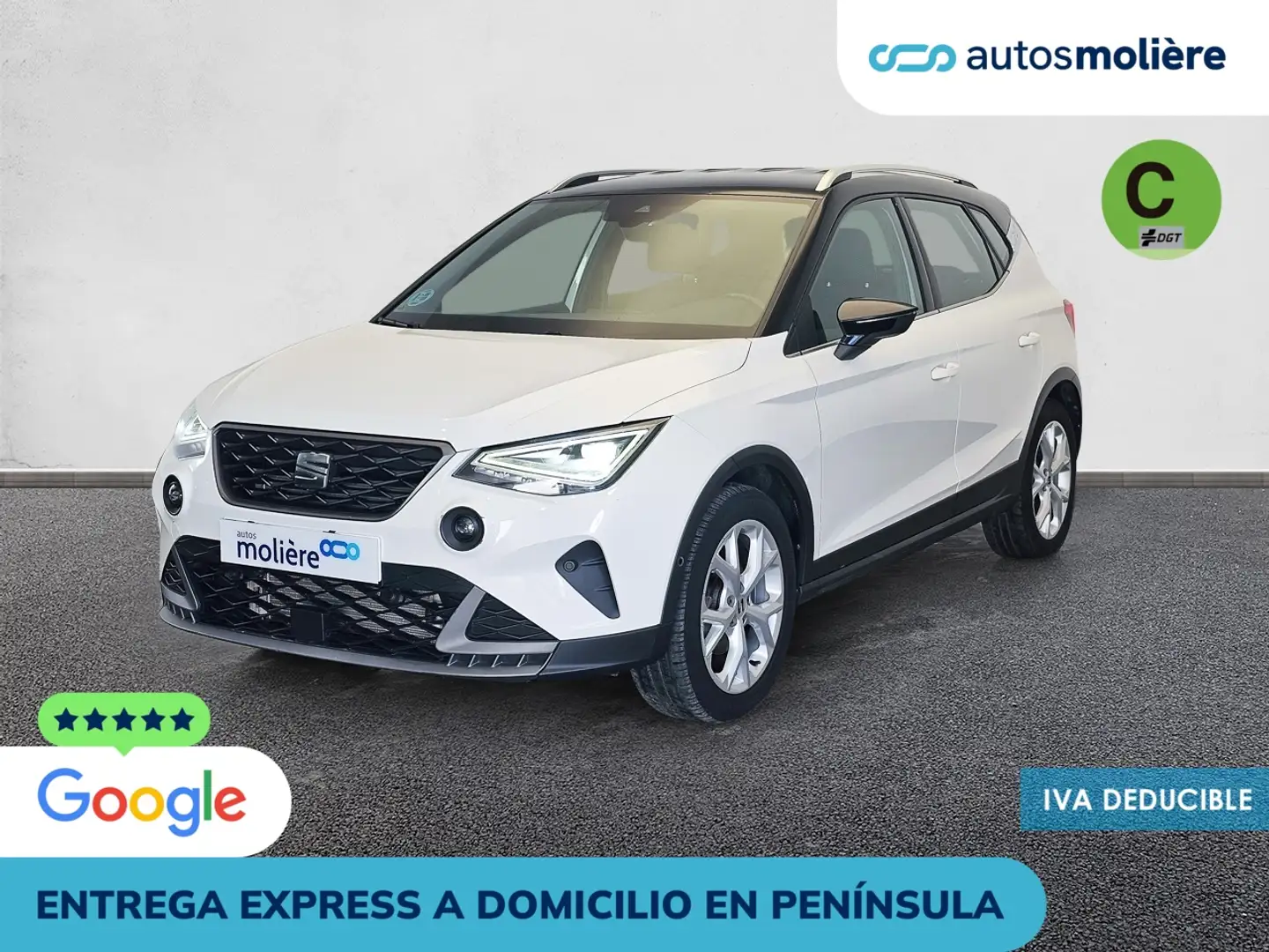 SEAT Arona 1.5 TSI Eco S&S FR DSG7 150 Blanco - 1