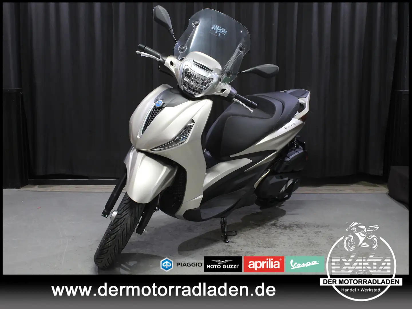 Piaggio Beverly 400 Beverly 400 HPE E5 GRIGIO CLOUD Gris - 1