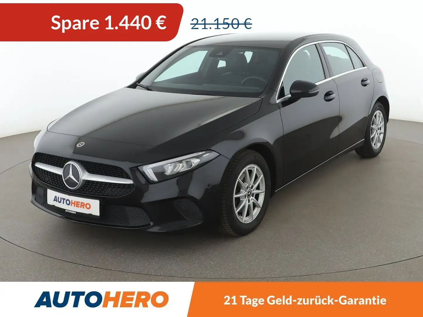 Mercedes-Benz A 180 A 180 d Aut.*LED*NAVI*TEMPO*PDC*SHZ*KLIMA*GARANTIE Schwarz - 1