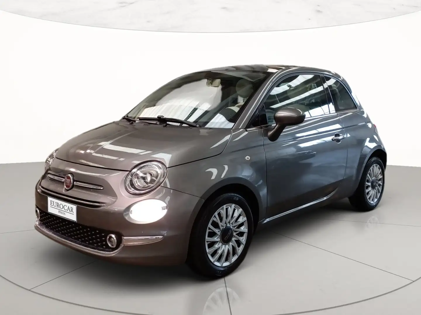 Fiat 500 1.2 lounge easypower gpl 69cv my18 Gris - 1