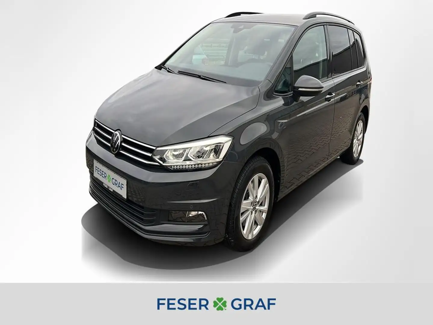 Volkswagen Touran 2.0 TDI SCR DSG ACC LED Navi SitzH Grau - 1