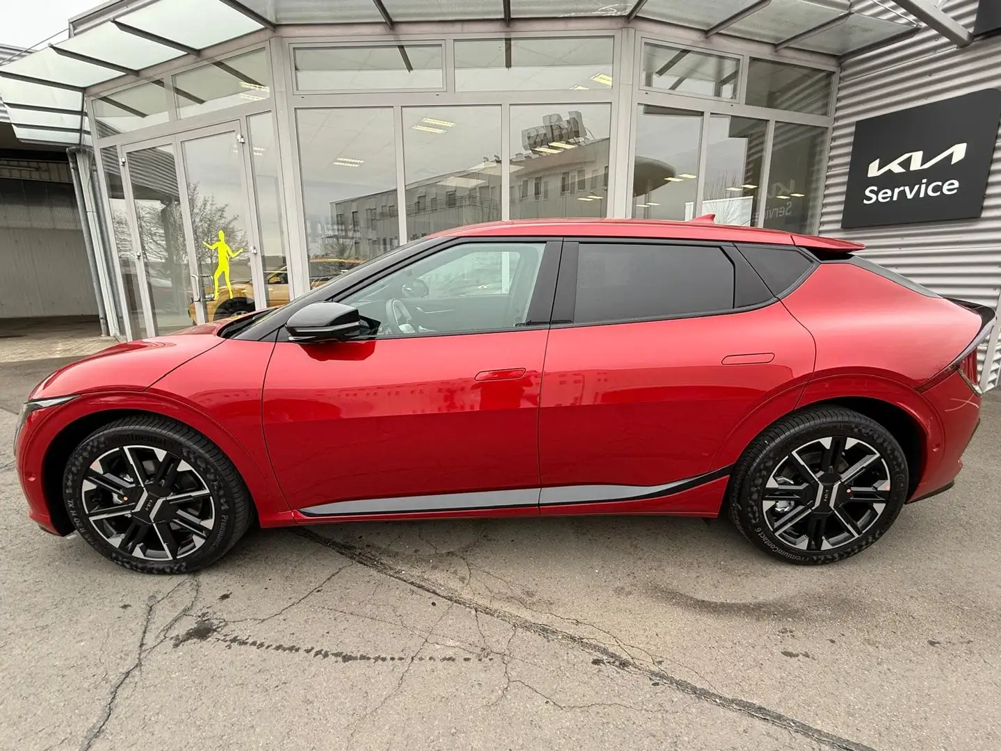 Kia EV6 AWD 84kW GT-Line Premium NEUES MODELL 2025 Rot - 2