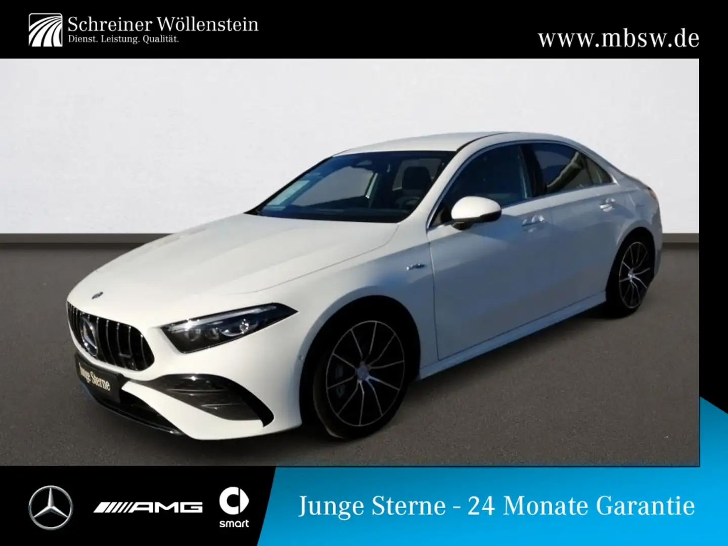 Mercedes-Benz A 35 AMG AMG A 35 4M LIM *KeyGo*WinterP*AdvancedPlus*TWA* Weiß - 1