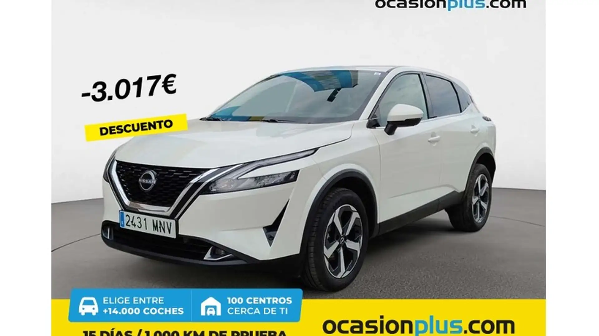 Nissan Qashqai 1.3 DIG-T mHEV 12V N-Connecta 4x2 103kW Blanco - 1