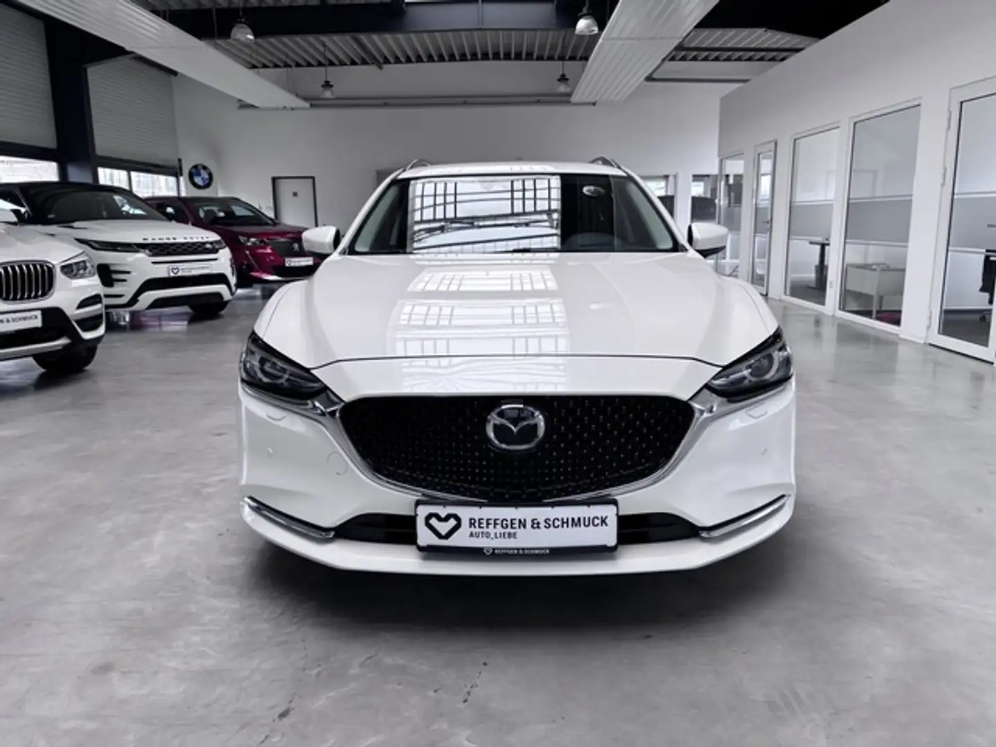 Mazda 6 KOMBI SIGNATURE NAVI+LED+360+ACC+DAB+HUB+TÜV+ Blanc - 2