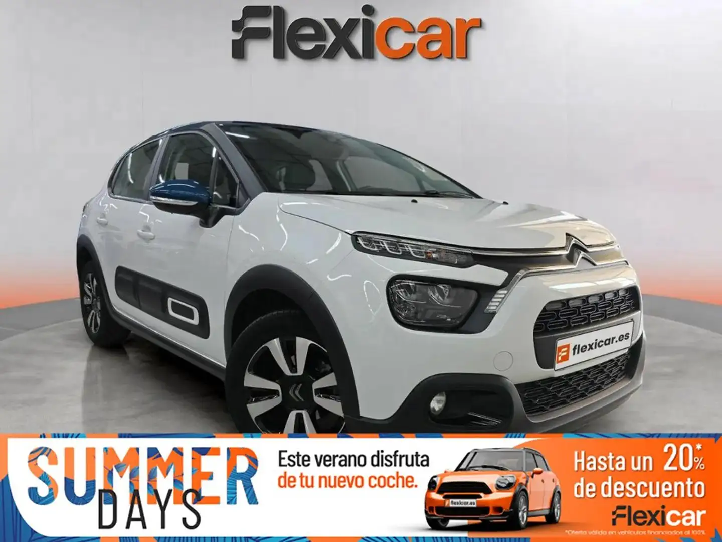 Citroen C3 PureTech 60KW (83CV) C-Series Blanco - 1