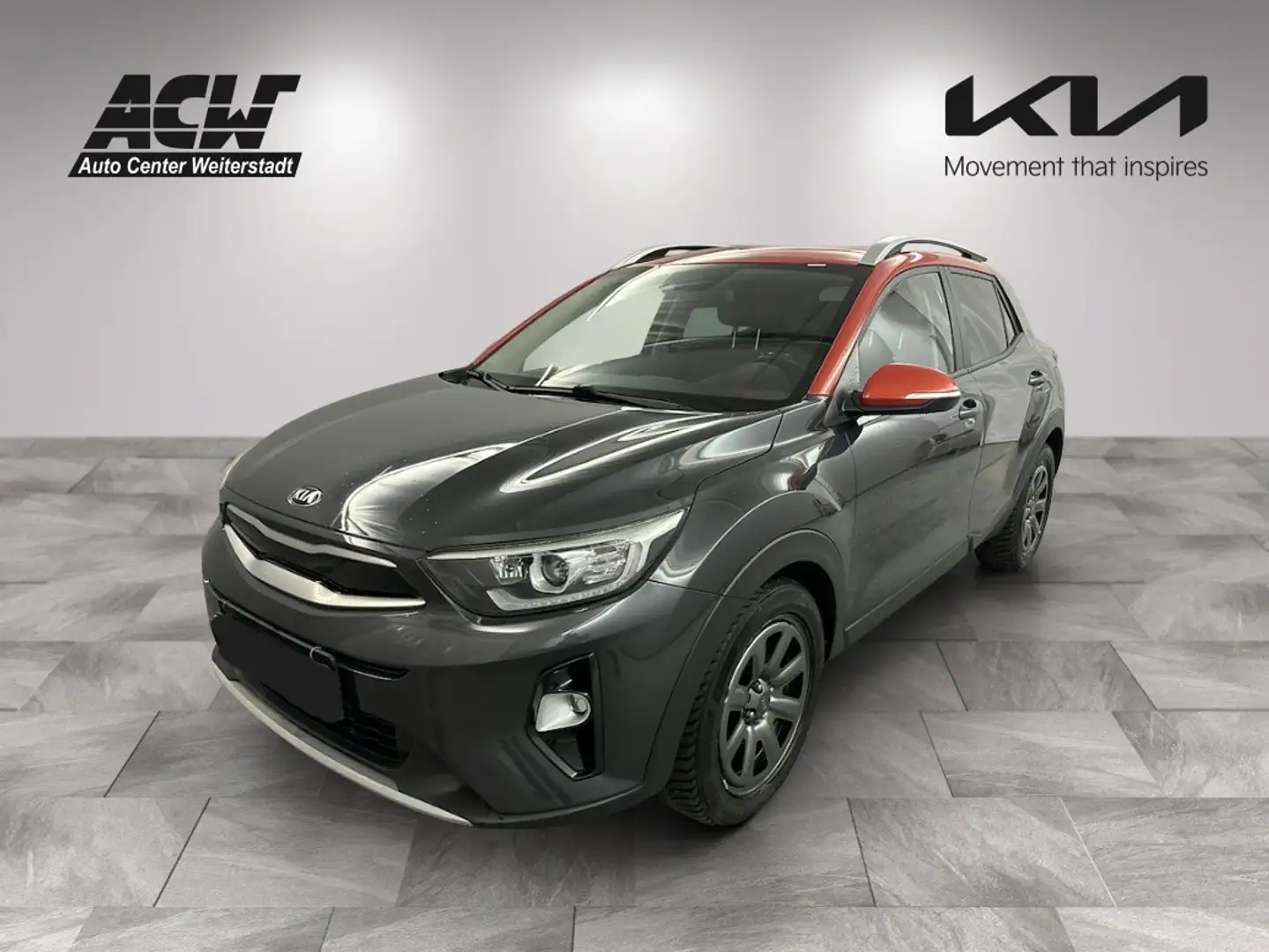Kia Stonic STONIC 1.0T DCT VISION NAVI KAMERA KLIMAAUTO SHZ Grau - 1