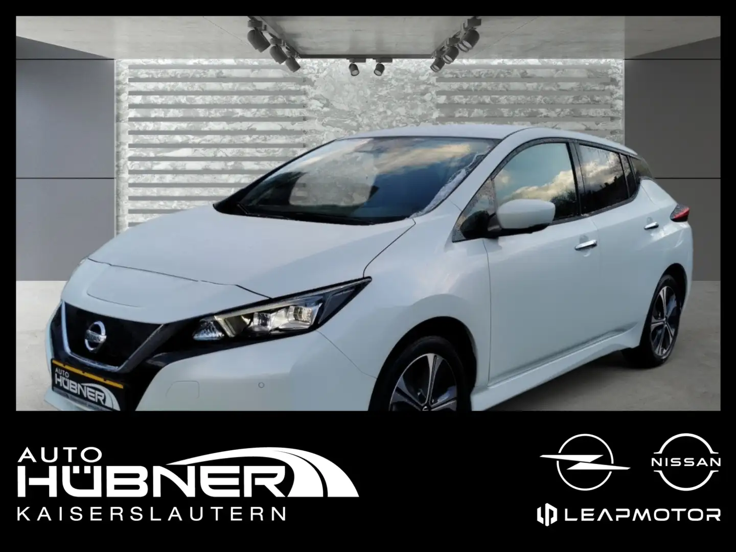 Nissan Leaf e+ Tekna 62kWh Navi|AroundView|Winter-Paket Weiß - 1