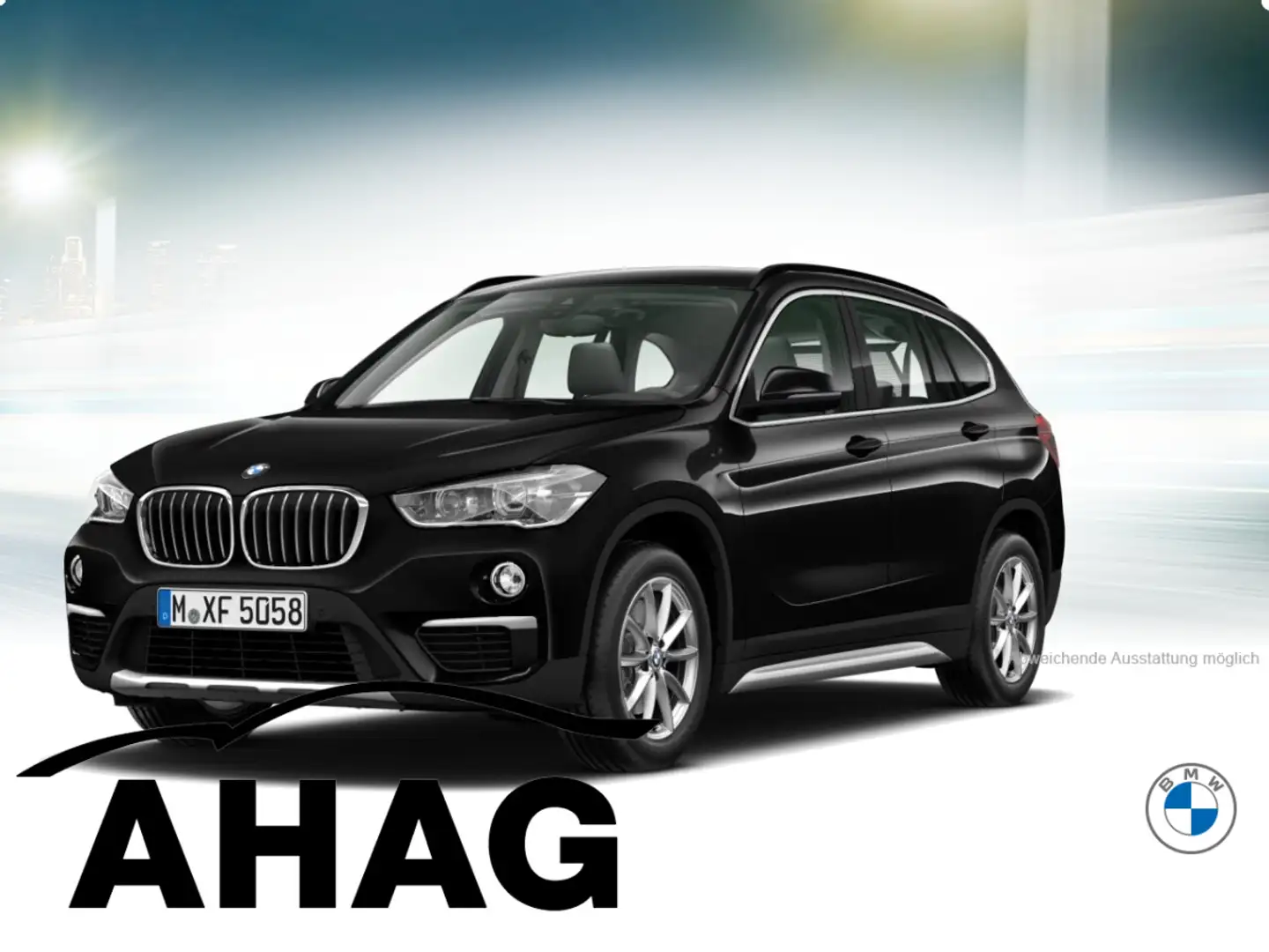 BMW X1 sDrive18i xLine EDC Klimaaut. Komfortzugang Schwarz - 2