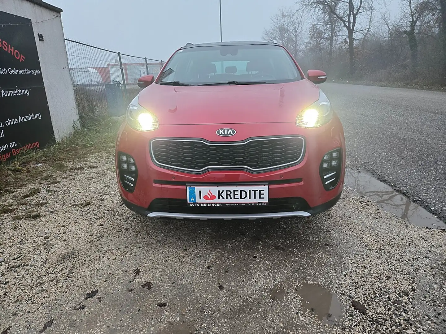 Kia Sportage 2,0 CRDI AWD GT-Line Aut. **Eintausch*Finanzier... Rot - 2