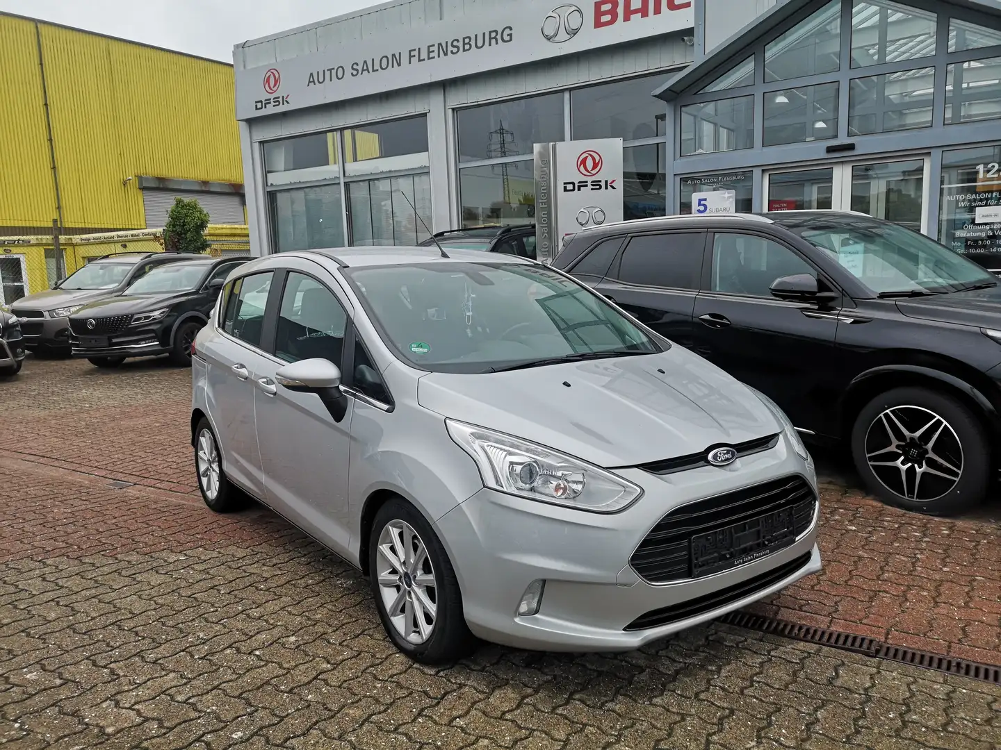 Ford B-Max Titanium*1 Hand*AHK*Klima*TÜV Neu*Sitzheizung Grau - 1
