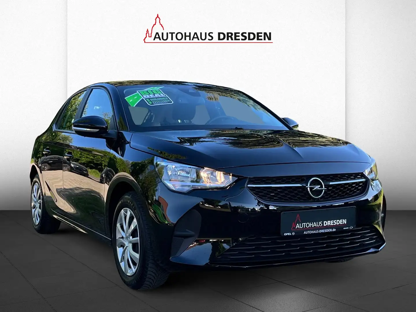Opel Corsa F 1.2 Edition KAM PDC SpurH Schwarz - 2