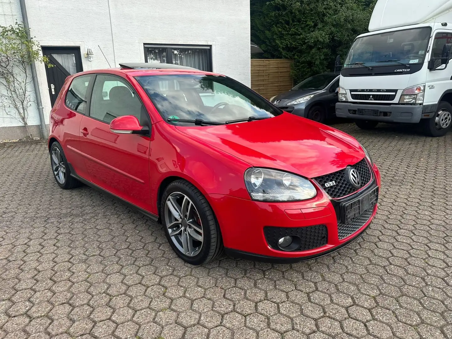 Volkswagen Golf V Lim. GTI  Schiebedach Klima RECARO Rood - 1