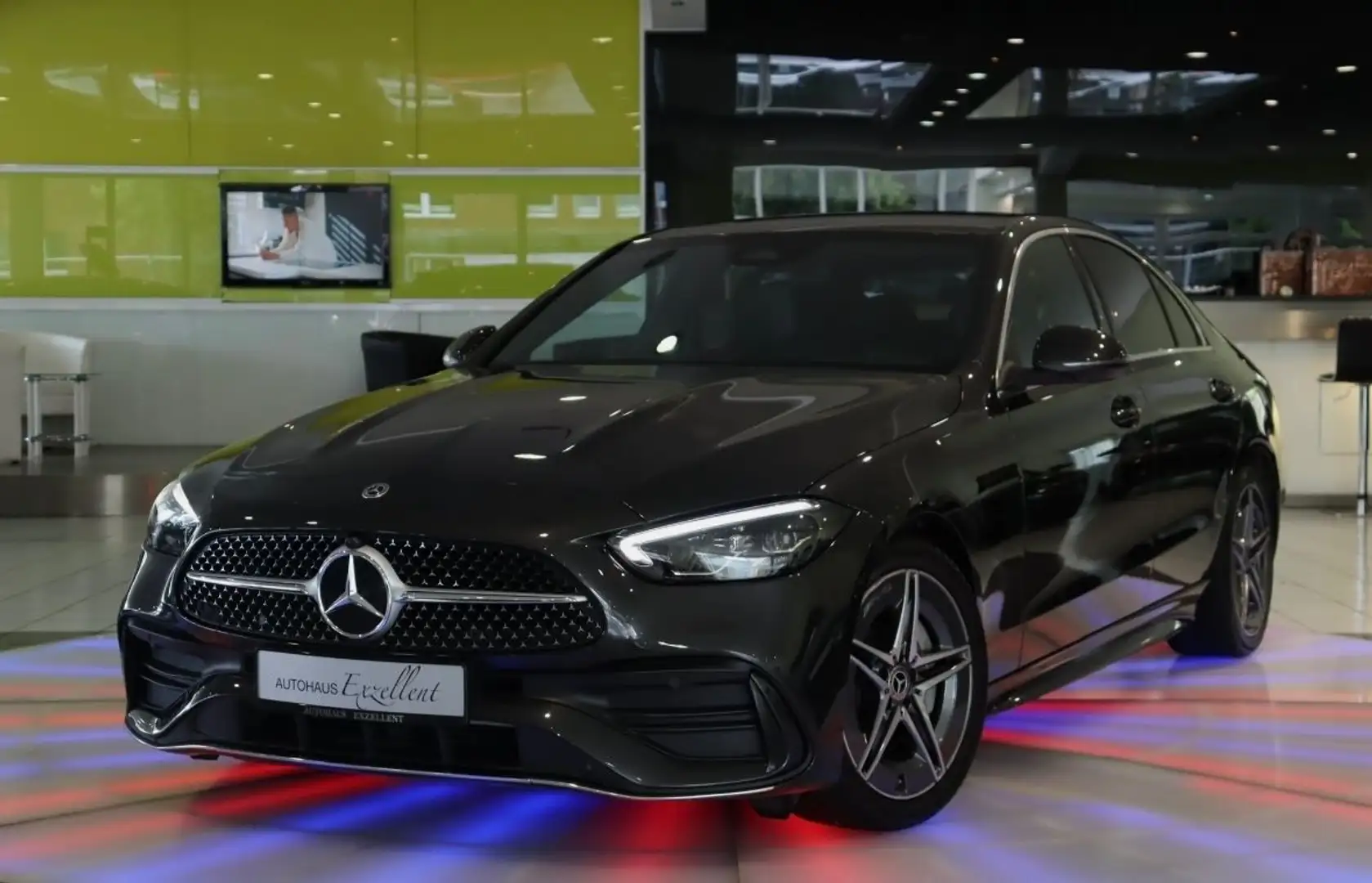 Mercedes-Benz C 300 Lim. AMG Line*LEDER*LED*NAVI*KAMERA*ALU* Grau - 1