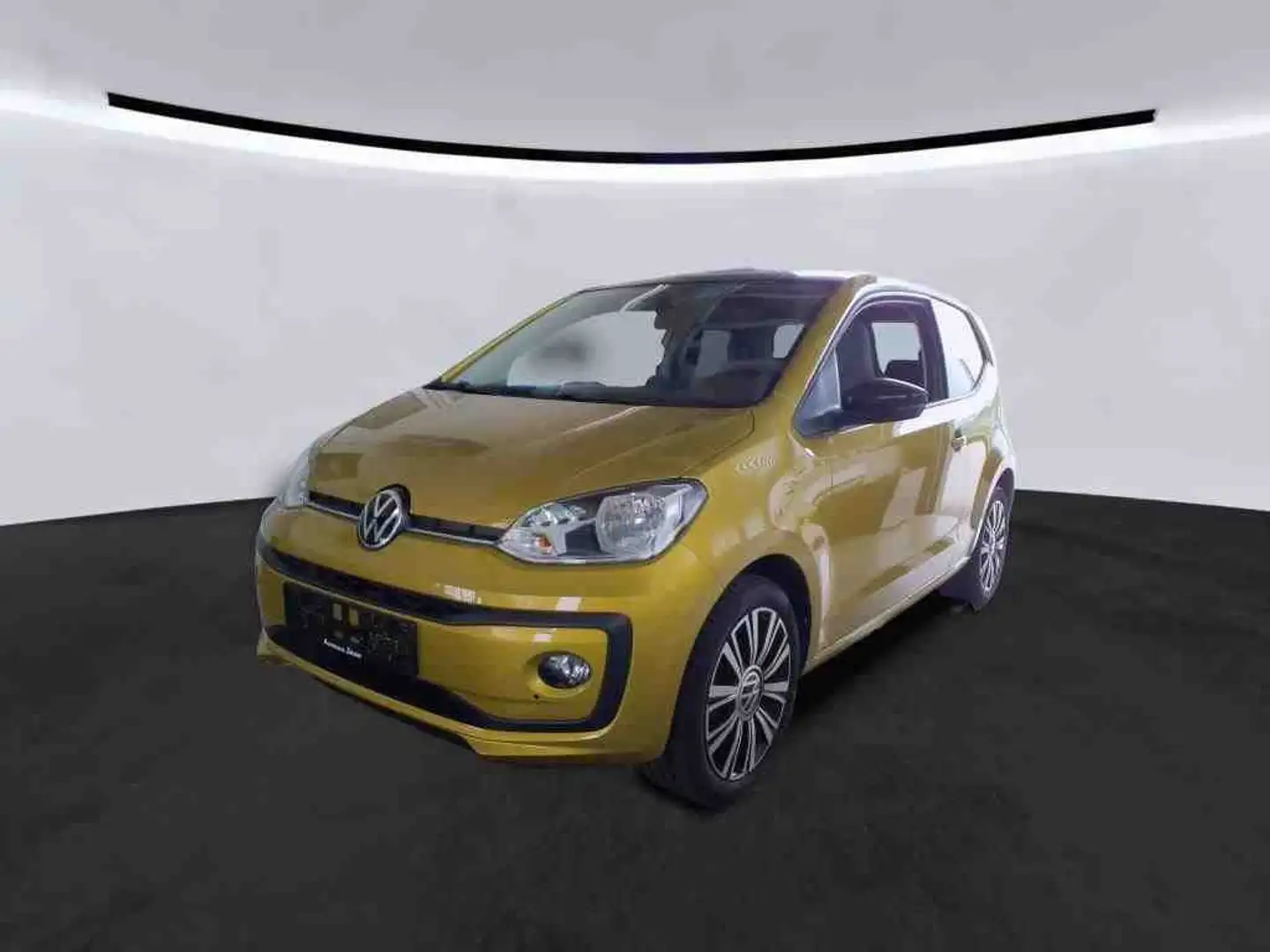Volkswagen up! 1.0 BLACK STYLE *SHZ *CLIMA *DAB+ *ALU * Jaune - 2
