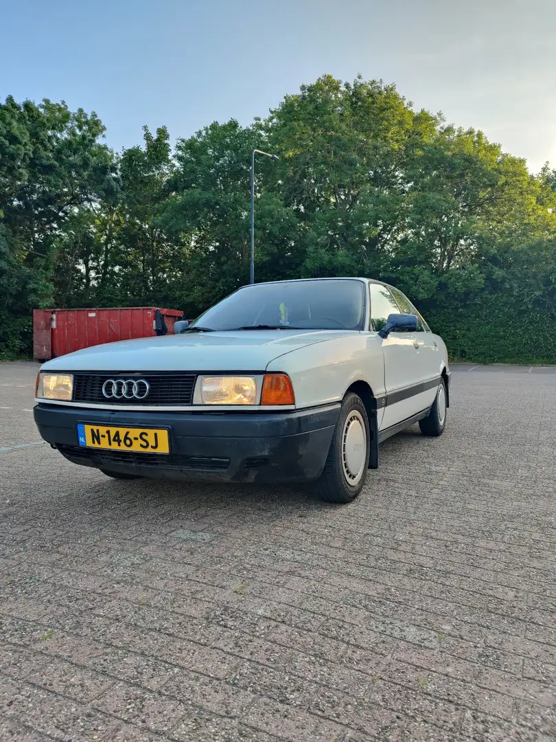 Audi 80 1.6 Blanc - 1