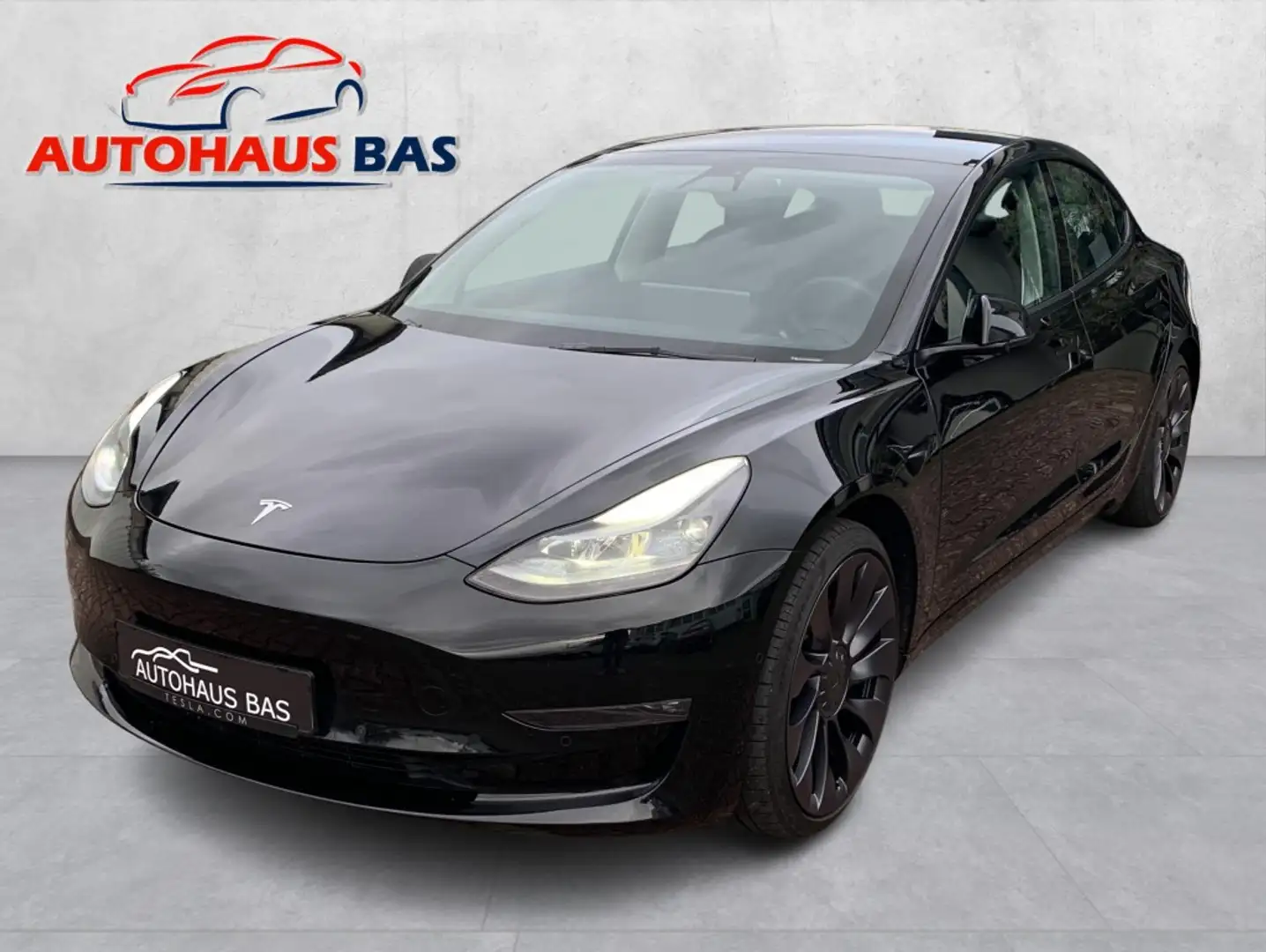 Tesla Model 3 Performance* Matrix-LED* Mwst ausweisbar Negro - 1