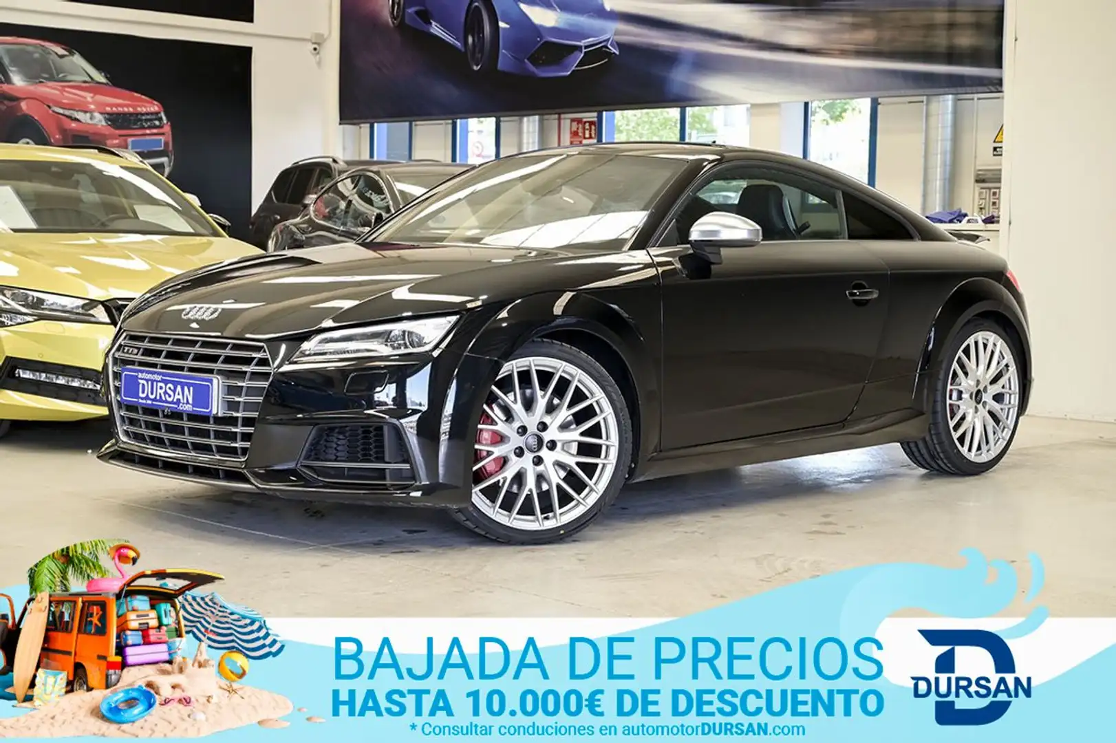 Audi TT Coupe 2.0 TFSI 310CV quattro Negro - 1
