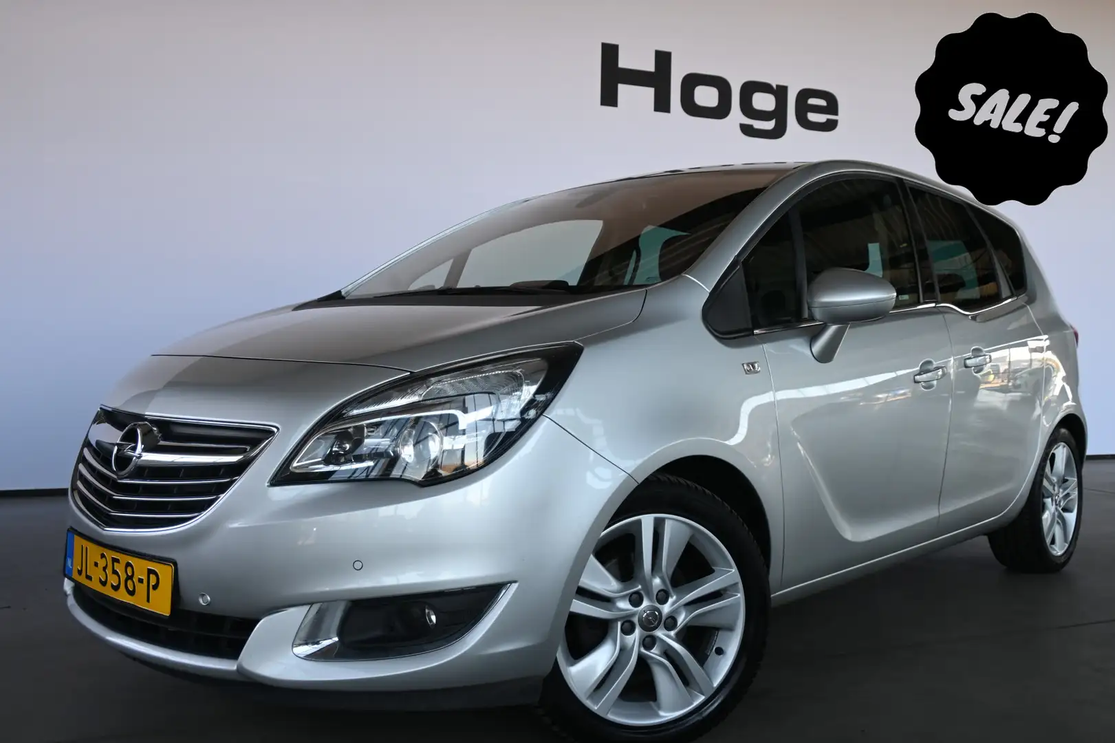 Opel Meriva 1.4 Turbo Blitz Navigatie Leder Stoelverwarming Tr Grijs - 1
