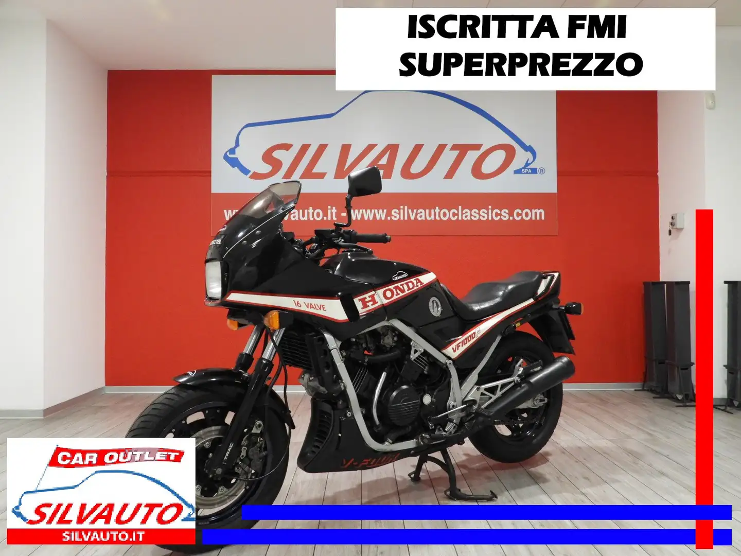 Honda VF 1000 F 16V - ISCRITTA FMI – SUPERCONDIZIONI  (1984) crna - 1