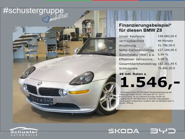 BMW Z8 Roadster 5.0* 2.Hand Leder Navi Xenon Tempom.