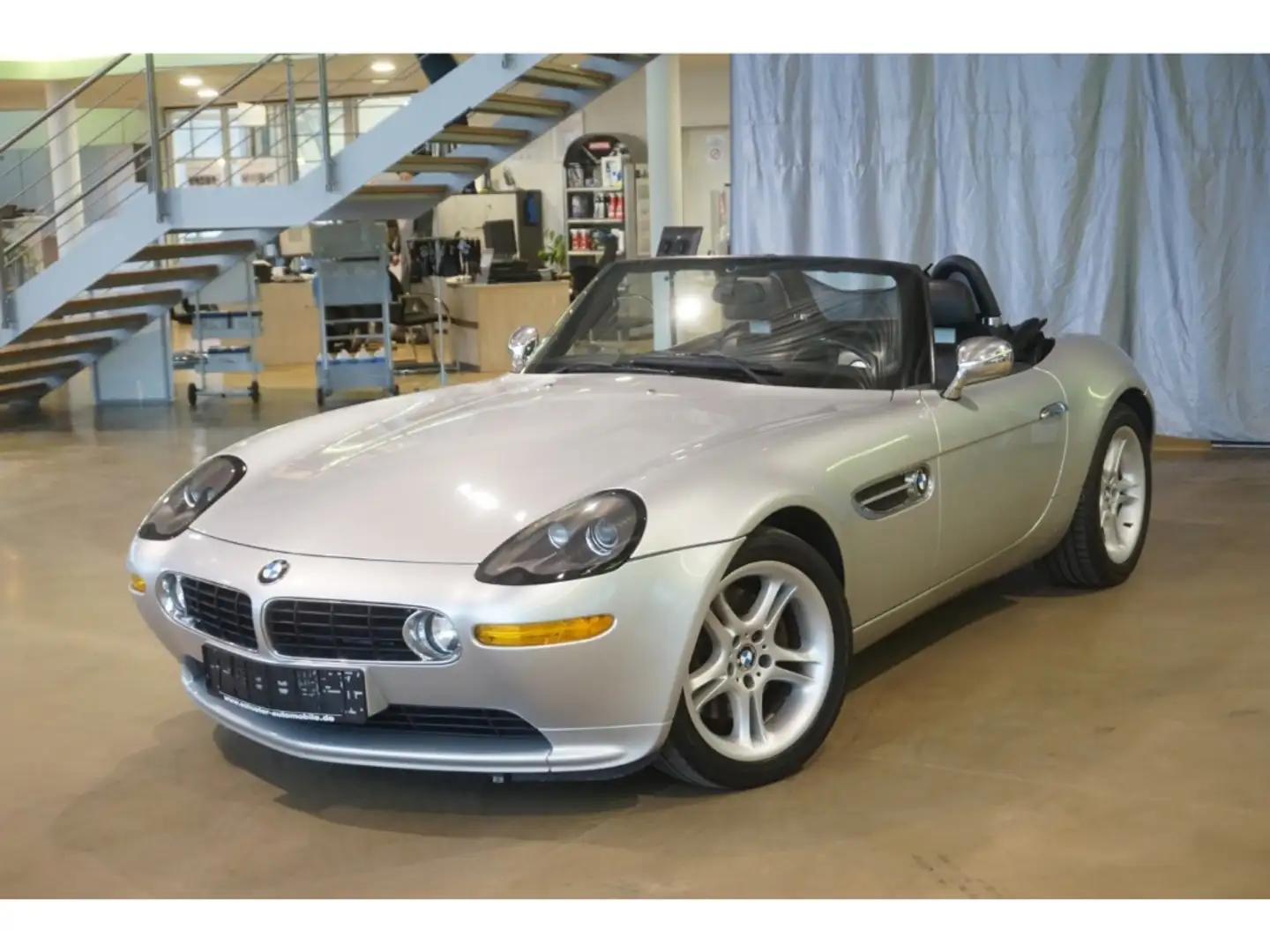 BMW Z8 Roadster 5.0* 2.Hand Leder Navi Xenon Tempom. Argento - 2