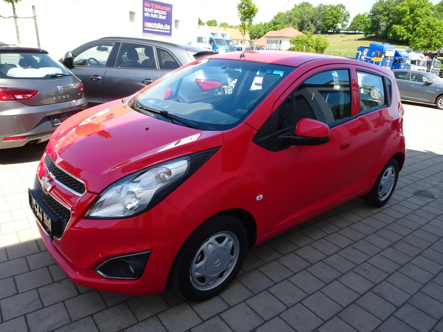 Chevrolet Spark LT/2. Hand/Euro 5 Rouge - 2