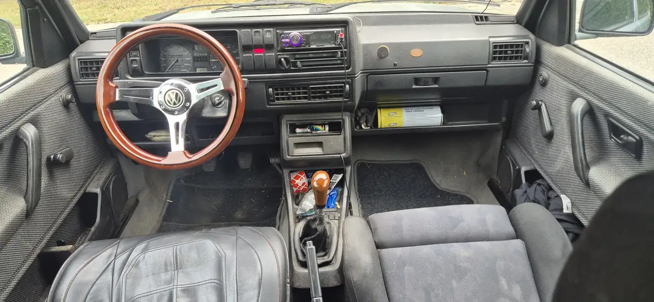 Volkswagen Golf 1.8i Mark II LIEFHEBBERS AUTO VERLAAGD RVS UITLAAT, foto 9