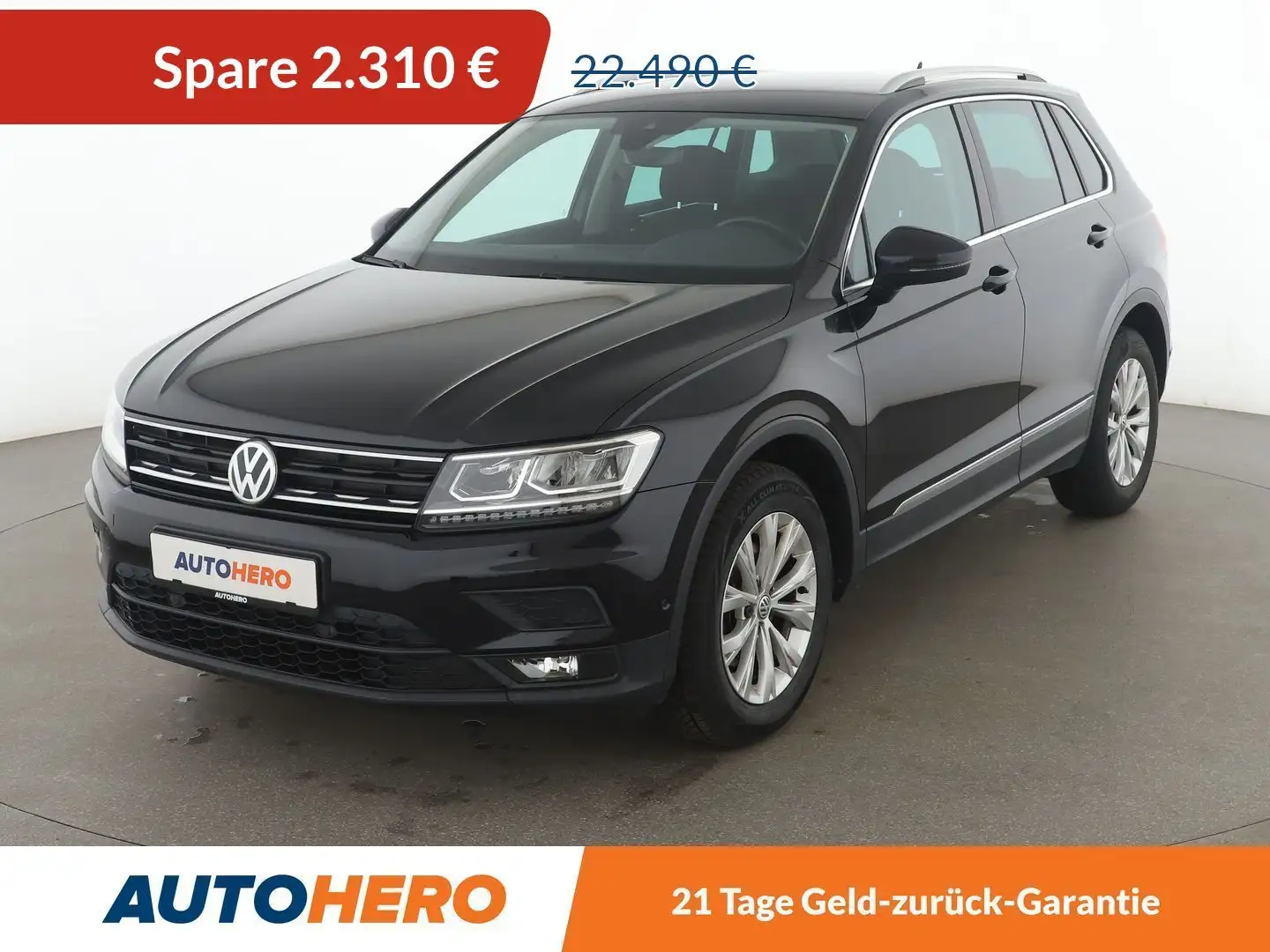 Volkswagen Tiguan 1.5 TSI ACT Comfortline BM*NAVI*LED*CAM*SPUR*PDC* Noir - 1