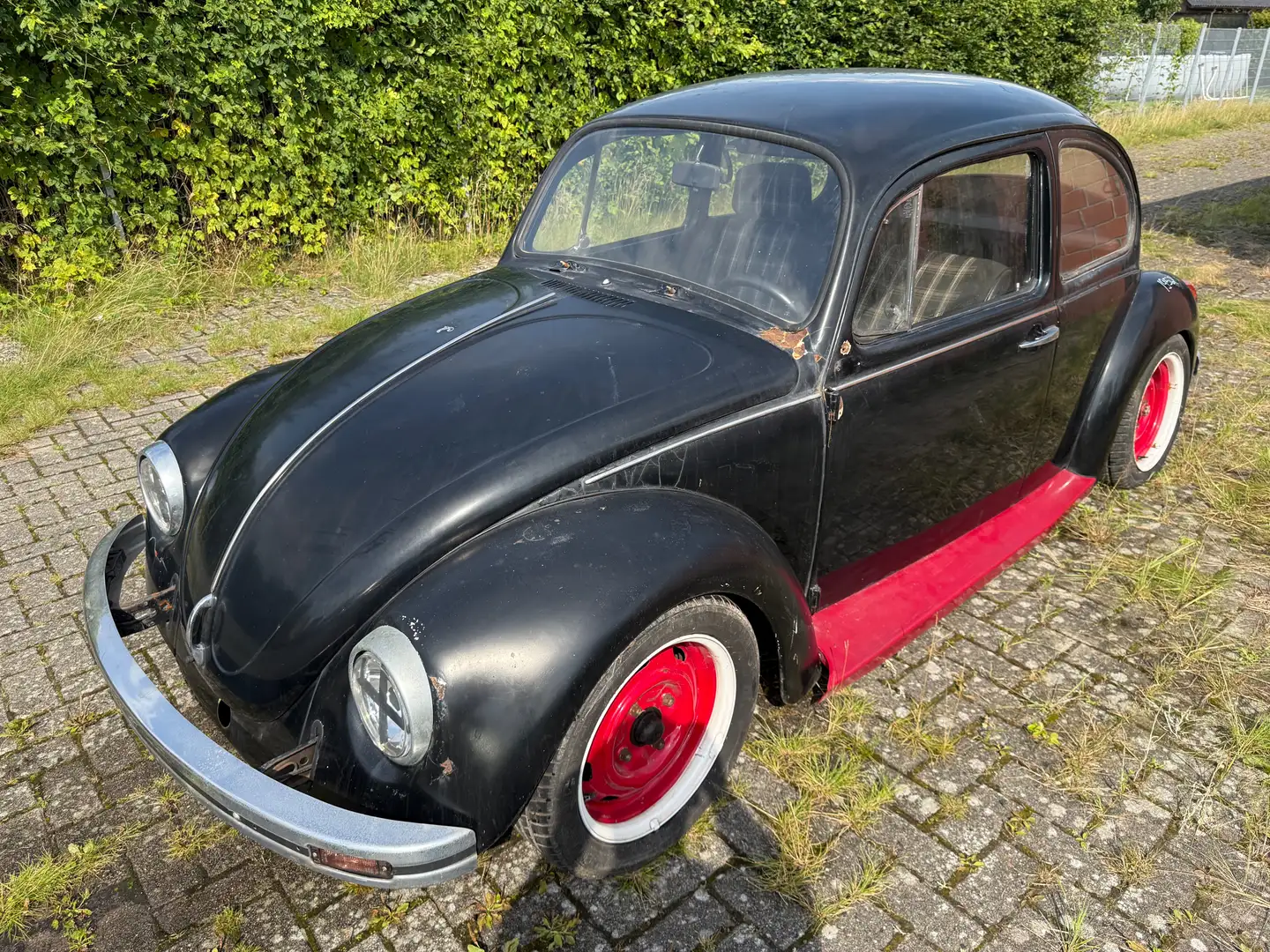 Volkswagen Käfer *zum Aufarbeiten*Scheunenfund*braucht Liebe* Schwarz - 2