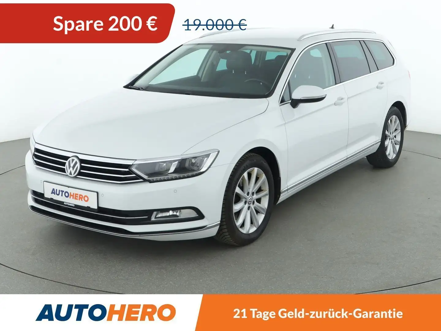 Volkswagen Passat 2.0 TDI Highline BlueMotion*LED*NAVI*ACC*PDC*SHZ* Weiß - 1
