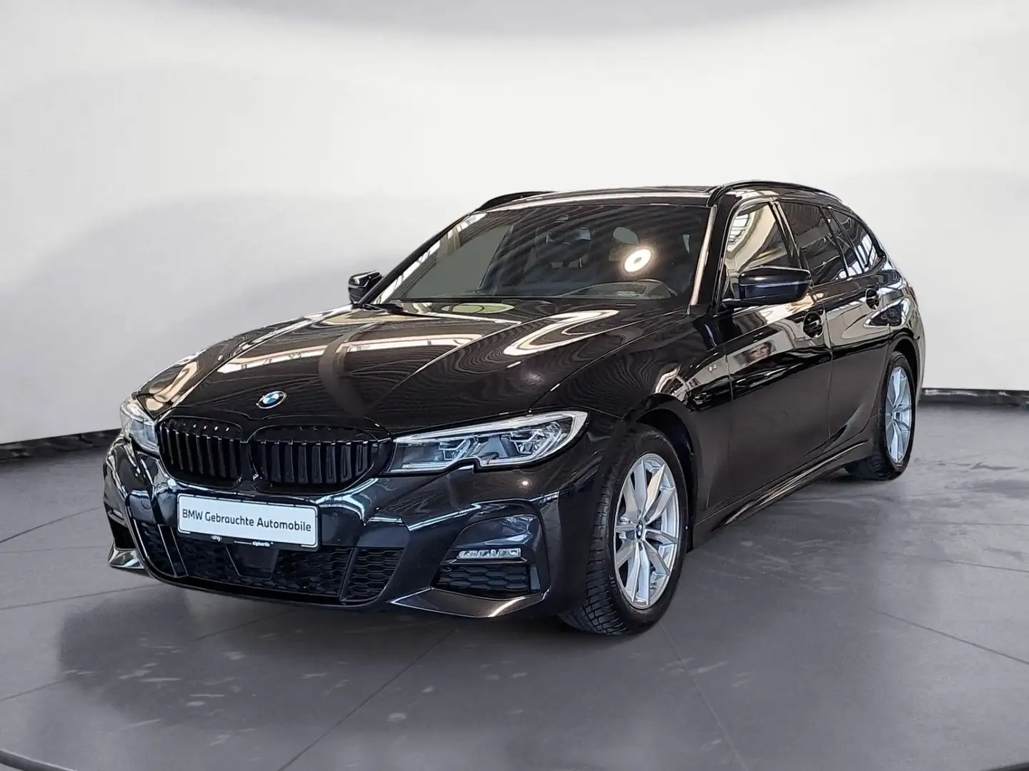 BMW 320 d Touring M Sport Leder Head UP Navi Laserlic Schwarz - 2