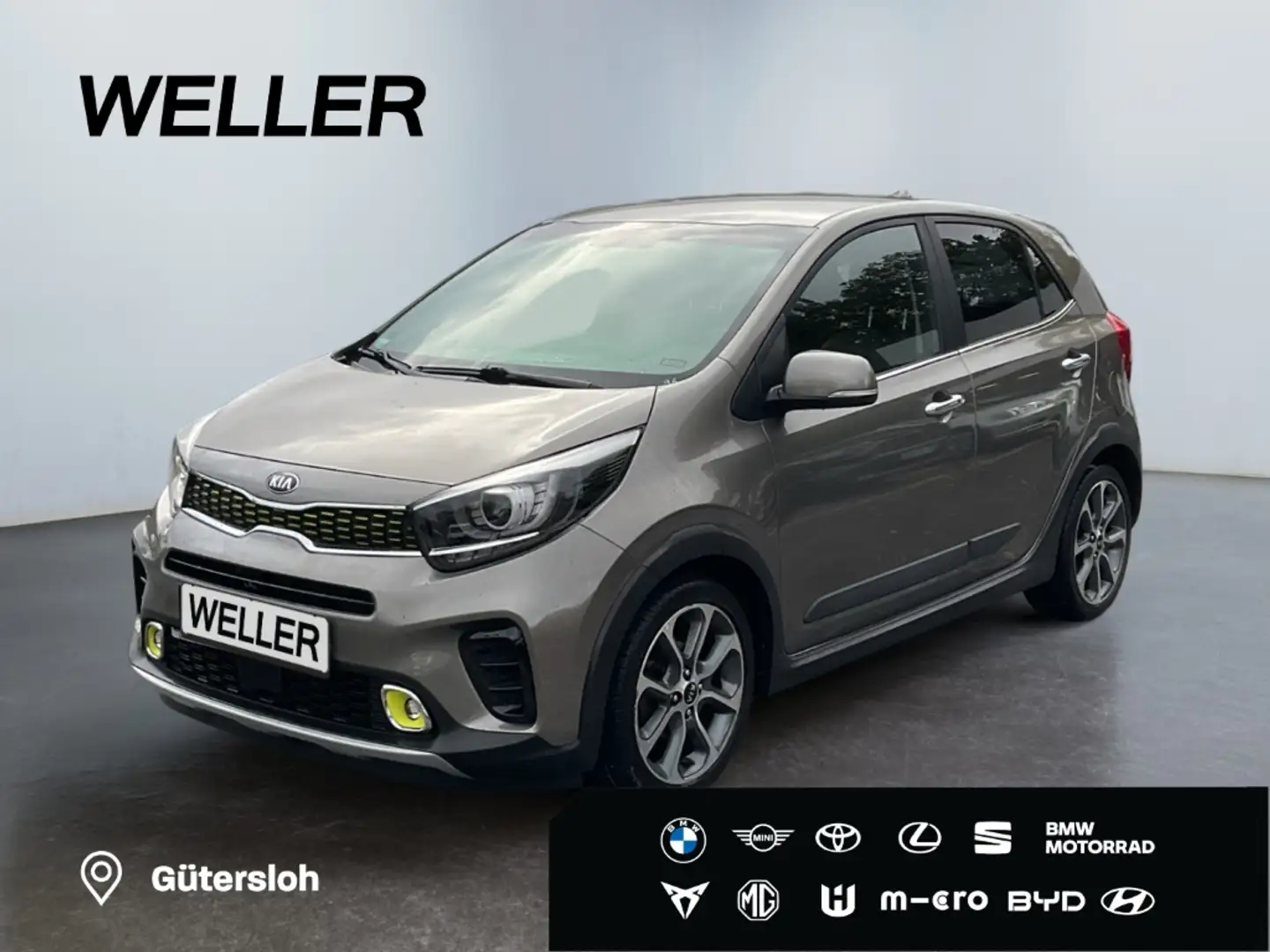 Kia Picanto 1.0 T-GDI ISG X Line *CarPlay*CAM*SHZ*PDC* Grau - 1