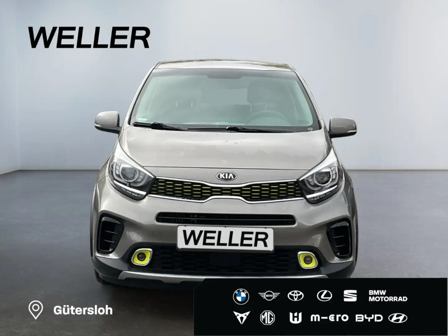 Kia Picanto 1.0 T-GDI ISG X Line *CarPlay*CAM*SHZ*PDC* Grau - 2
