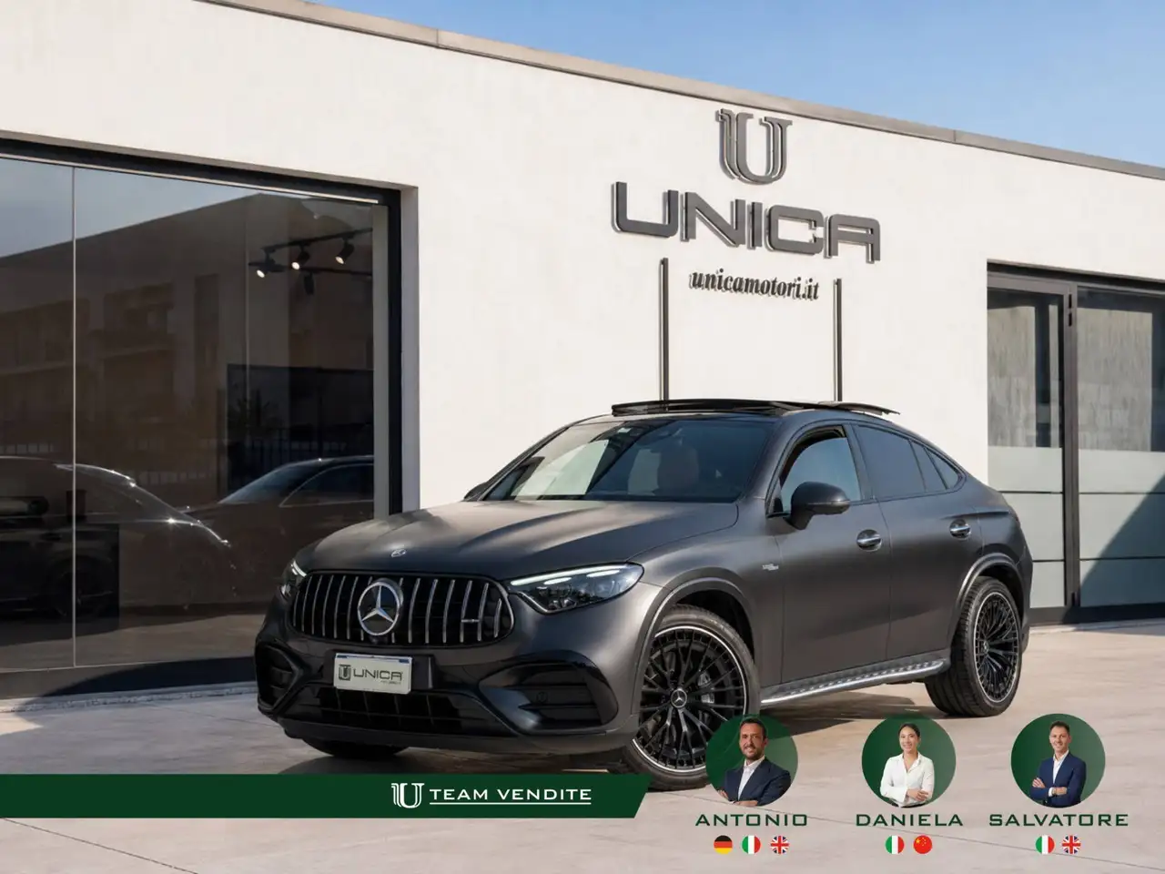 Mercedes-Benz GLC 43 AMG Coupè AMG 43 Premium Plus 4Matic 2.0 421CV UNICO PROPRIETARIO ITALIANA IVA ESPSOSTA — photo 1 of 15