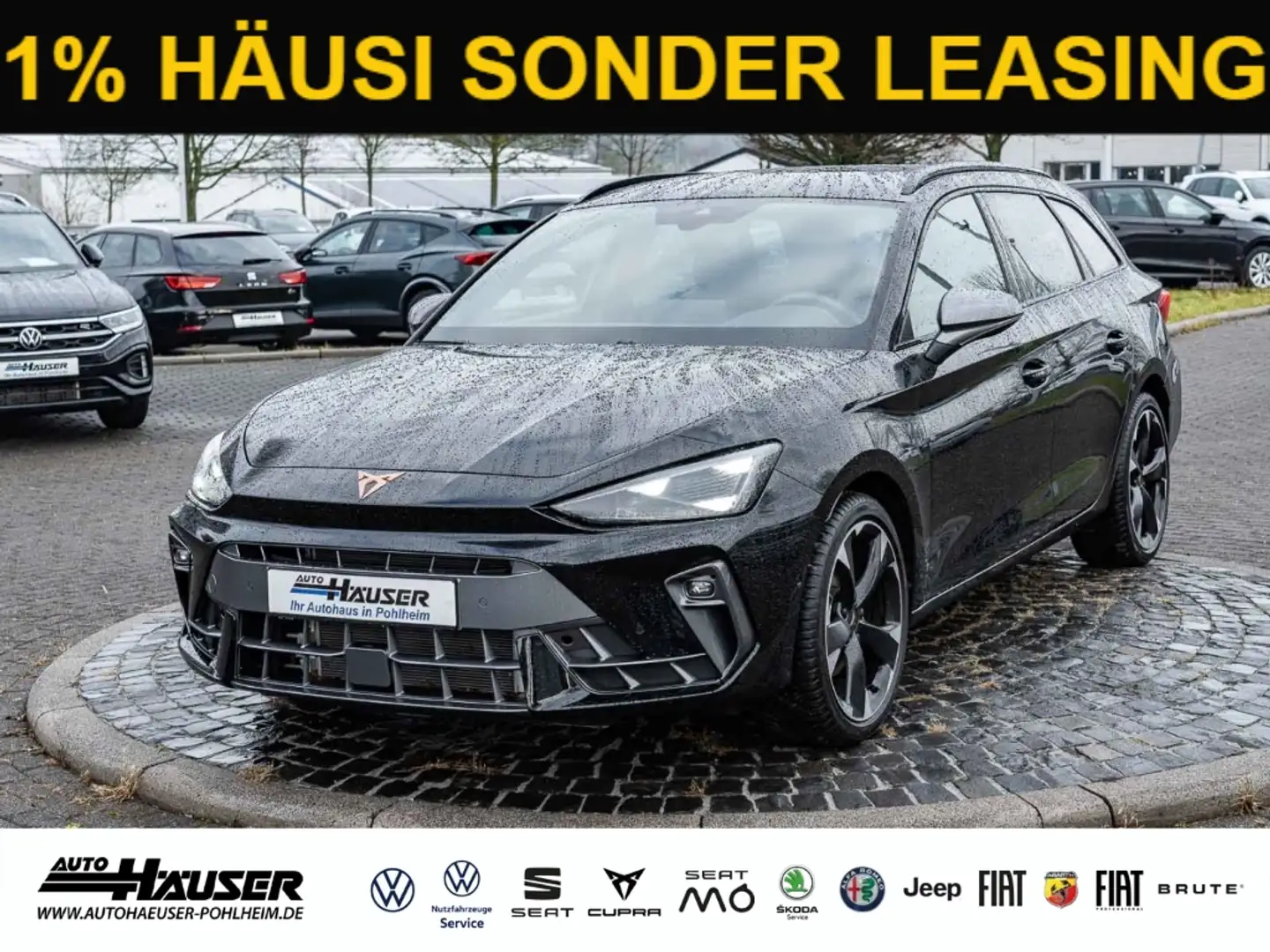 CUPRA Leon Sportstourer 1.5 eTSI DSG EL. HECKKL. NAVI KAMERA Schwarz - 1
