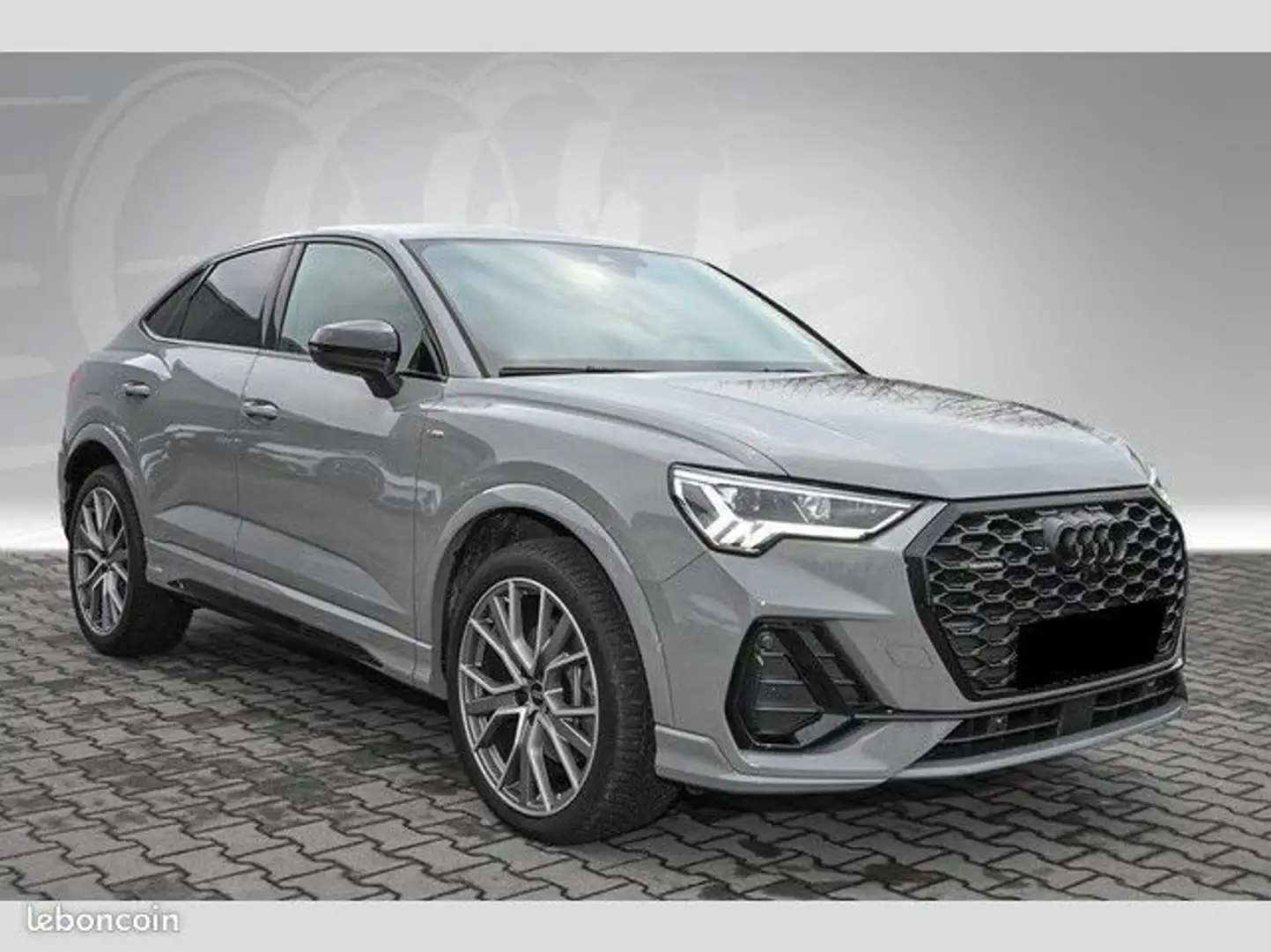 Audi Q3 40 TDI S LINE TRONIC QUATTRO 200CH GRIS NARDO GPS- Gris - 1