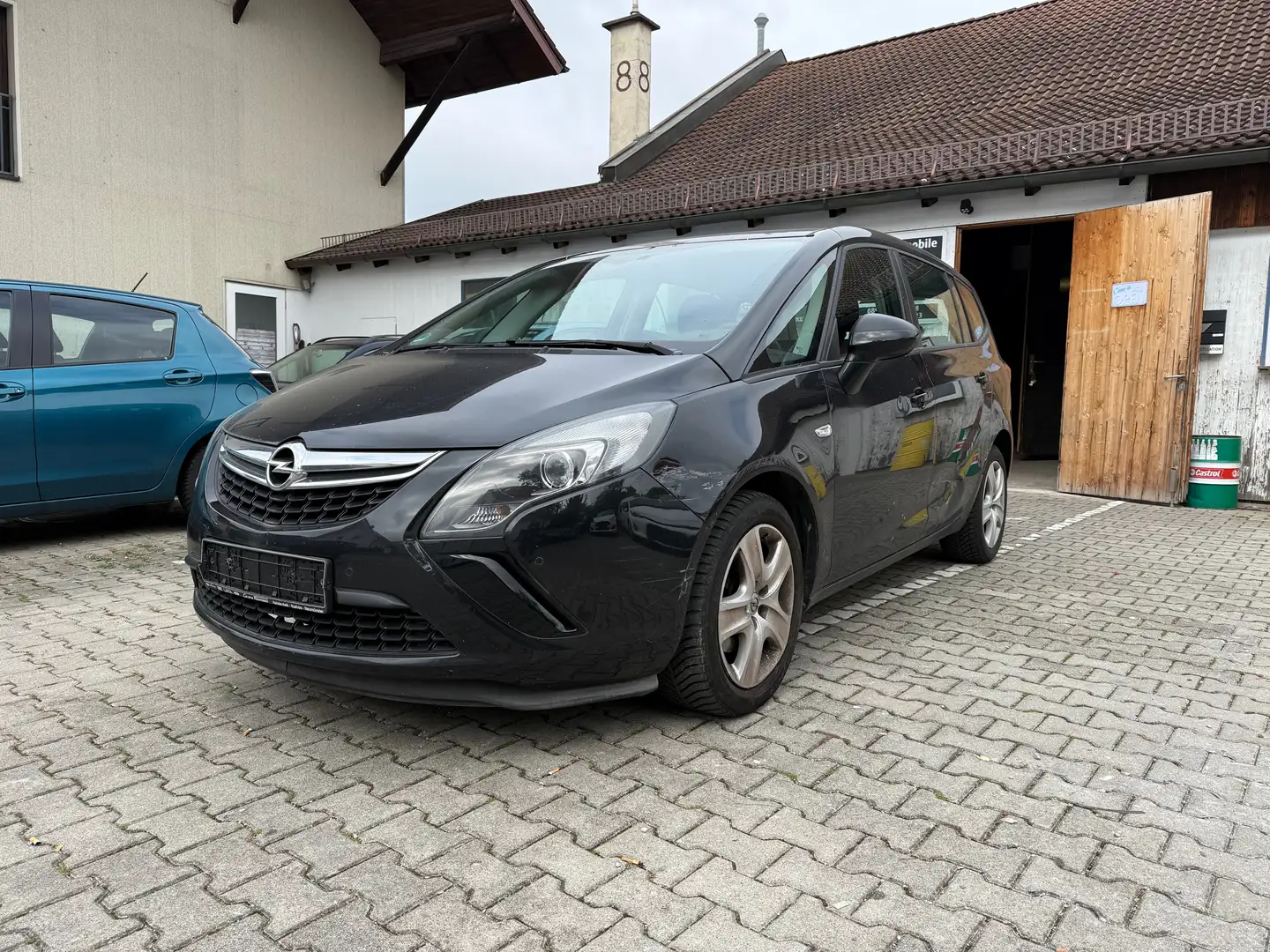 Opel Zafira Tourer 1.4 Edition-Klima -Pdc-Lenkradheiz.-95600km Schwarz - 1