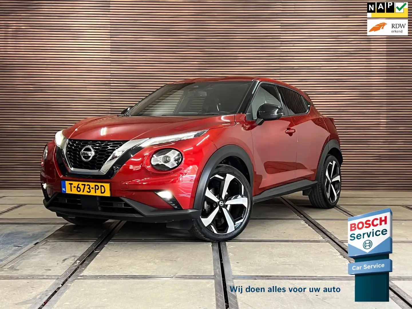Nissan Juke 1.0 DIG-T N-Design Rood - 1