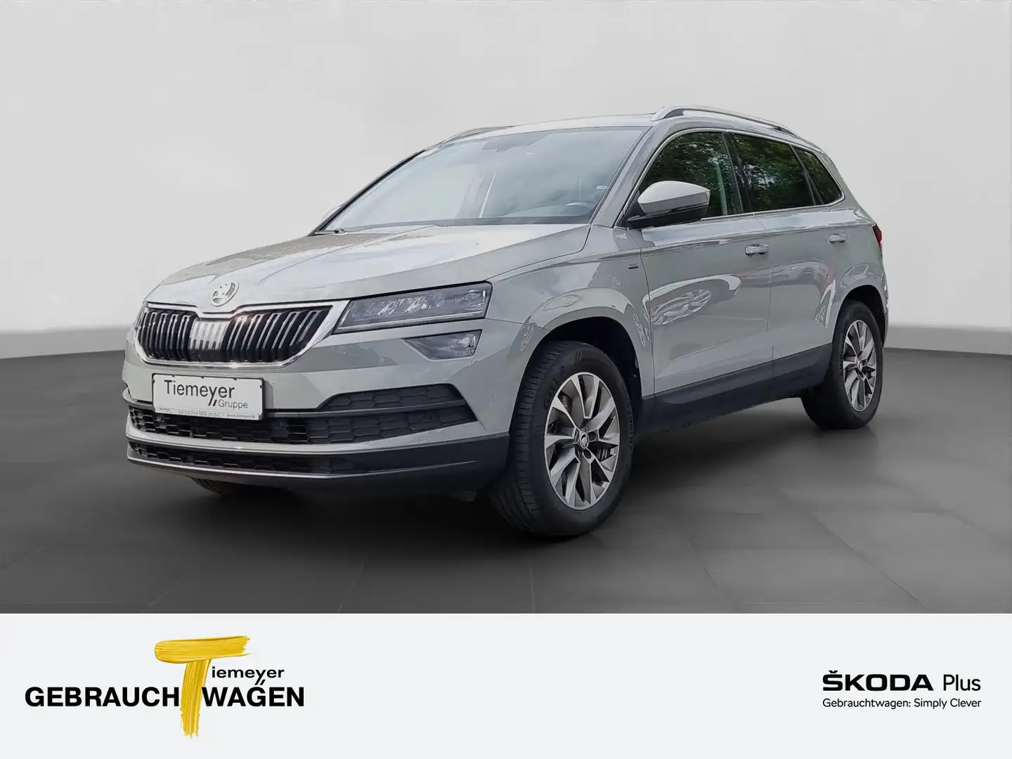 Skoda Karoq 2.0 TDI DSG 4X4 CLEVER NAVI LED KAMERA AHK Grau - 1