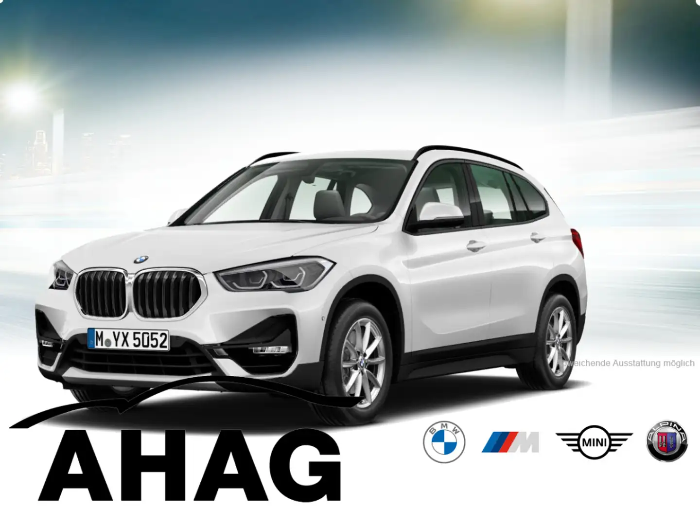 BMW X1 sDrive18i Navi Bluetooth PDC MP3 Schn. Kurvenlicht Weiß - 2